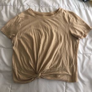 HOLLISTER Light Yellow Top